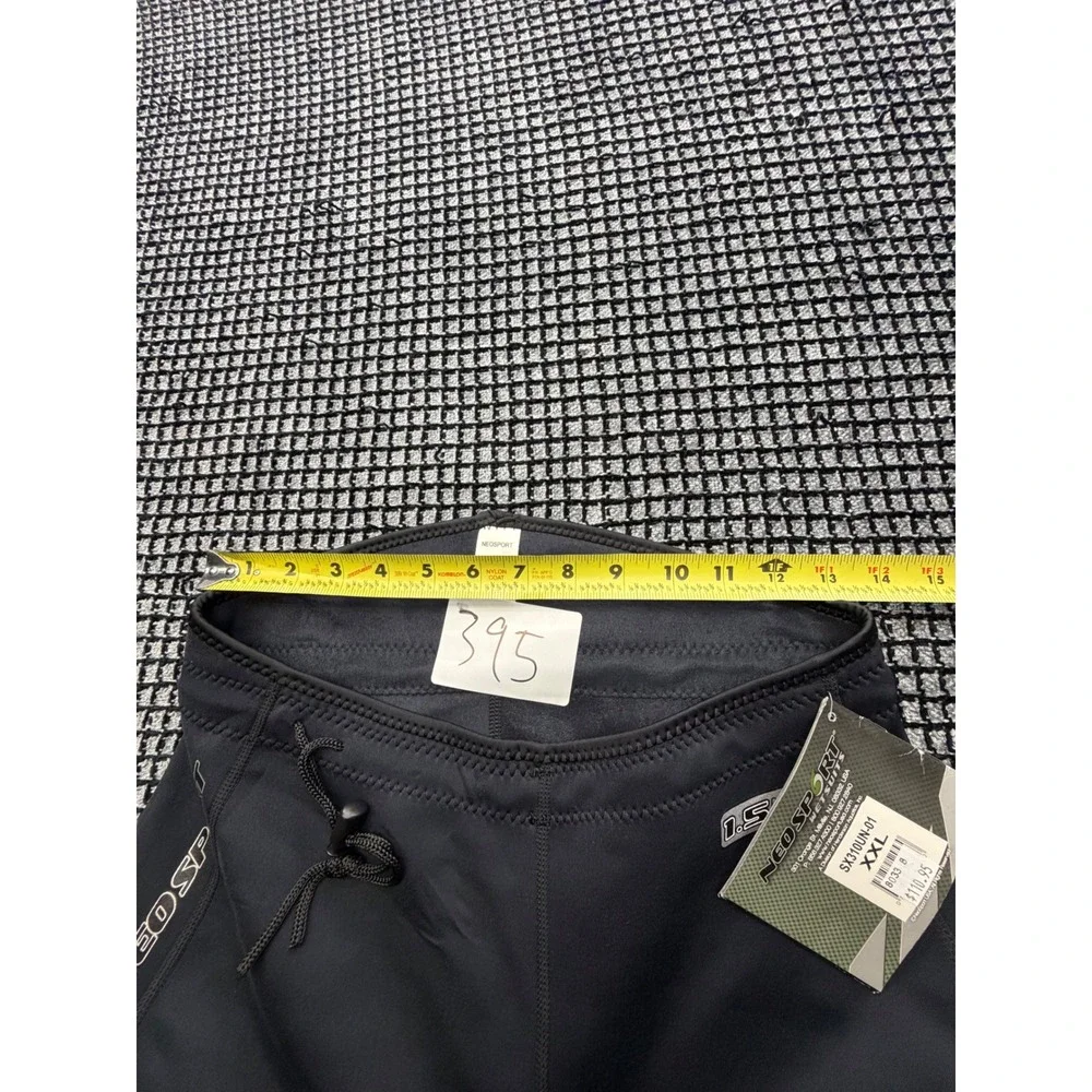 Neosport Wetsuit Pants Unisex XXL Black New 1.5mm Neoprene Thermal Kayak Dive